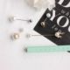 Hàn Quốc đơn giản ngọc trai pin pin trâm nữ trâm cài Nhật Bản và Hàn Quốc hoang dã áo len cổ áo kim pin phụ kiện nút cài áo Trâm cài