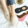 2 đôi vớ thuyền nữ cotton nông miệng vô hình vớ mỏng phần vớ silicon chống trượt thấp giúp mùa hè vớ cotton cô gái - Bít tất nữ vớ noel