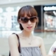 Kính râm mới 2018 nữ thủy triều lái xe kính râm phân cực mặt tròn chống tia cực tím đa năng Kính râm