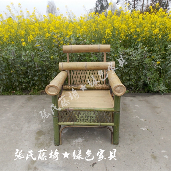 Zhang's rattan chair bamboo furniture mountain great king bamboo chair armchair armchair armchair leaning back armchair Sichuan bamboo chair sofa chair sofa