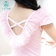 Trang phục trẻ em mùa xuân và mùa hè Cô gái tay ngắn nhảy múa quần áo múa ba lê quần áo biểu diễn sân khấu mẫu giáo - Trang phục