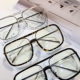 Hàn Quốc ulzzang đường phố hipster retro hoang dã hộp lớn mảnh đại dương kính râm nữ Harajuku hip hop kính mát