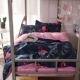 Phim hoạt hình kỳ lân mới Flamingo Sinh viên Ký túc xá Giường đơn Bộ ba mảnh Bộ đồ giường 1,2m Bộ chăn ga gối bốn mảnh