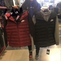Cool City Nike Nike Men 2017 Winter Winter Ấm áp trùm đầu xuống Vest 806865-619-012 - Áo thể thao quần thun thể thao nam