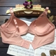 Authentic Yingying 470 không có vòng thép tập hợp điều chỉnh phần áo ngực mịn đơn giản kích thước lớn đồ lót biến dạng quần lót nữ dành cho tuổi 20 Push Up Bras