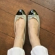 S925 sterling bạc vòng chân nữ hipster cá tính đơn giản thời trang sequin mặt dây chuyền đôi hộp chuỗi trang sức Hàn Quốc lắc chân đẹp Vòng chân