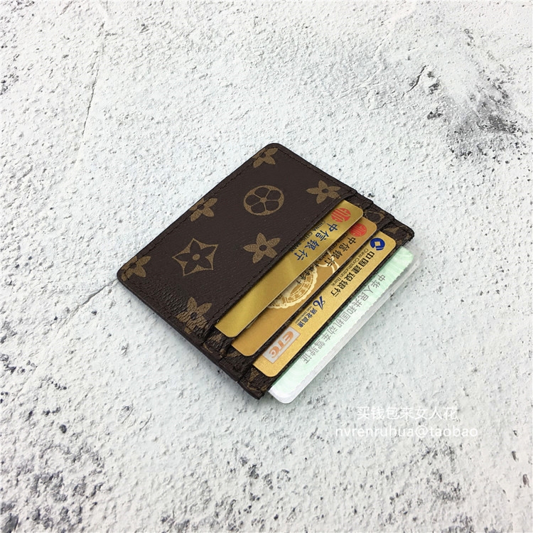 Ultra-thin card holder men's and women's 2022 new short fashion credit card holder simple multi-card slot small card holder card holder