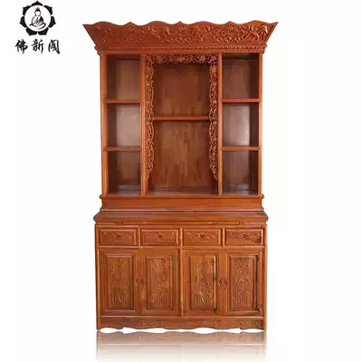 Simple Tibetan Buddhist niche multi-storey Buddhist niches Buddha temple design custom solid wood Buddhist niches for table tables