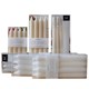 Classic classic straight rod tapered romantic candlelight dinner ivory white smokeless and odorless wedding candle home