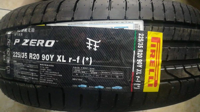 Pirelli Tires 225/35R20 255/30R20 P Zero 90/92Y Explosion-Proof Bmw 3 Series