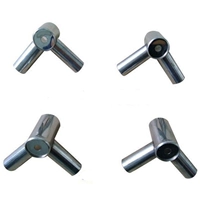 Bên trong đường kính thép không gỉ tee lưới phù hợp 25 * 17 * 17mm bộ 4 quạt treo thanh que tăng cường - Lưới chống muỗi mùng ngủ 4m