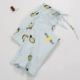 Quần pyjama nữ mùa đông quần cotton hoạt hình đan kích thước lớn lỏng lẻo phần mỏng kích thước lớn bên ngoài mặc quần nhà mùa xuân và mùa thu quần ngủ nam Quần tây