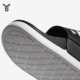 Dép Adidas Mùa hè mới của phụ nữ thể thao giản dị dép đi biển màu đen và trắng Dép BY2615