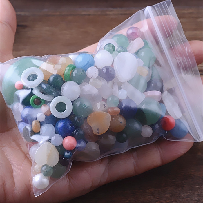 Special price handling sub-flawless products a pack of crystal shells jade loose beads do not deback