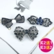 Nhật Bản và Hàn Quốc kẹp tóc trên clip ngang clip mùa xuân clip retro hoang dã thanh lịch rhinestone đĩa tóc thanh lịch kẹp tóc trang sức phụ kiện tóc nữ Phụ kiện tóc