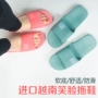 Dép lê Việt Nam nhập khẩu dép nam cao su đôi trong nhà tắm từ kéo nữ trượt không hôi chân dép kappa