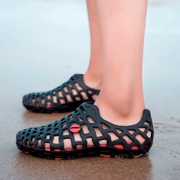Giày mùa hè mới đôi giày chống trượt phiên bản Hàn Quốc của xu hướng sandal đế xuồng đế xuồng cỡ lớn 45 đôi dép thoáng khí