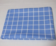 Bông đơn giản Nhật Bản kẻ sọc nhỏ màu xanh Tấm đơn cotton đơn giường đơn học sinh chăn bìa Ba mảnh