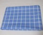 Bông đơn giản Nhật Bản kẻ sọc nhỏ màu xanh Tấm đơn cotton đơn giường đơn học sinh chăn bìa Ba mảnh ga giường đẹp sang trọng