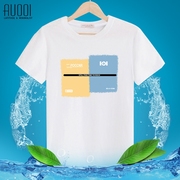 Nam ngắn tay t-shirt mới vòng cổ loose quần áo mùa hè Hàn Quốc phiên bản của xu hướng của cotton kích thước lớn mùa hè nam quần áo nam quần áo