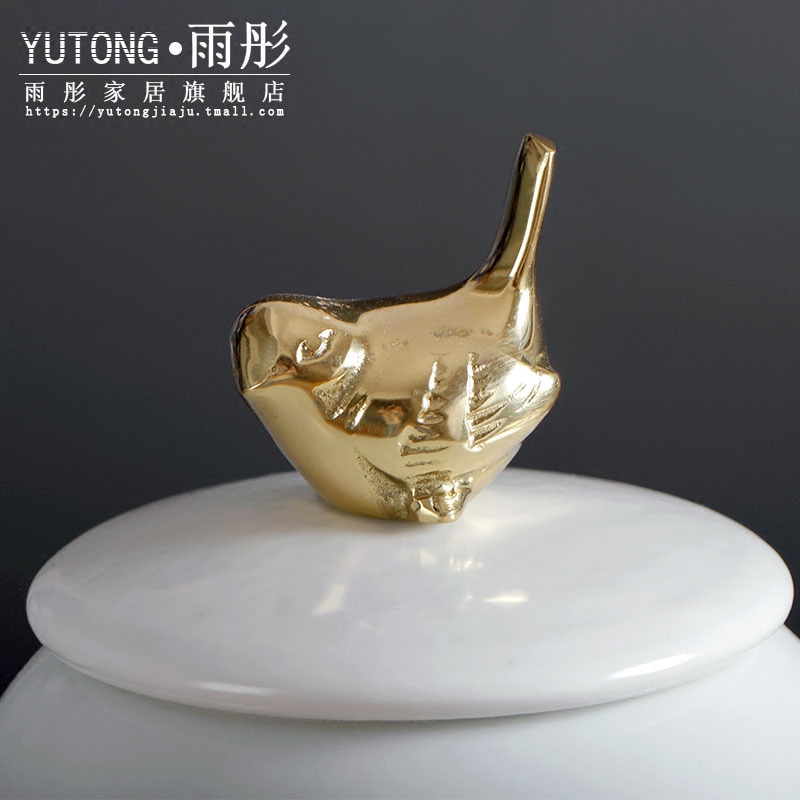 Jingdezhen ceramic hand - made ink creative furnishing articles process between example desktop ceramics decoration home decoration