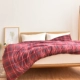 Nhật Bản đơn giản bông rửa flannel quilt bìa đơn mảnh Bắc Âu Anh kẻ sọc chăn bông - Quilt Covers chăn ga gối đệm màu hồng Quilt Covers