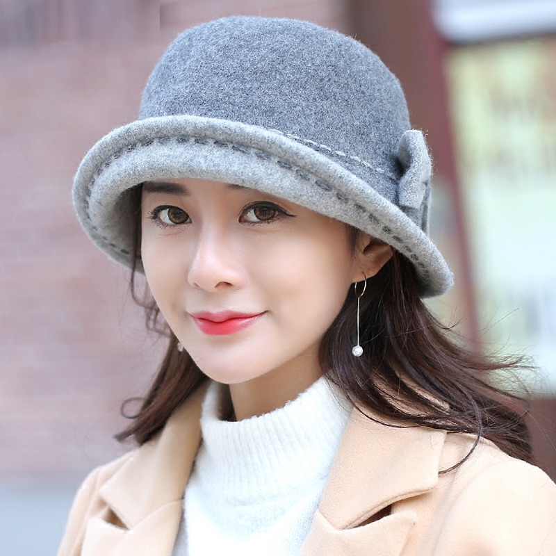 Chapeau pour femme en Melange de laine - Ref 3234110 Image 5