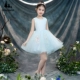 2018 mới cho trẻ em váy công chúa váy pettiskirt guzheng trang phục cô gái sinh nhật váy hoa cô gái