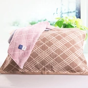 số vàng / bài thơ bằng gối jacquard satin bông bao gồm nhà lưới Anh đơn giản tinh tế của mới 8277 - Khăn gối