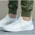 Skechers Giày nam Skechers Giày đế dừa nhỏ Giày đế bệt Giày chạy bộ lưới Hấp thụ giày lười chạy bộ 52115- - Giày chạy bộ giầy thể thao nữ Giày chạy bộ