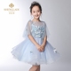 Trẻ em ăn mặc công chúa váy cô gái mô hình sàn catwalk mùa hè fluffy hoa cô gái ăn mặc nữ máy chủ điệp khúc điệp khúc quần áo bé trai đẹp nhất Váy trẻ em