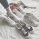 2018 giày trắng nhỏ nữ giày vải mới 1992 giày phiên bản Hàn Quốc Harajuku ulzzang retro port gió chic chic