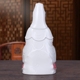Gốm ngồi sen Nanhai Guanyin tượng phật thị trấn an ninh an toàn mở cửa để thờ phượng Guanyin Bồ tát nhà Phong thủy trang trí kệ tủ trang trí phòng khách Trang trí nội thất