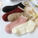 Đầm ren Nữ Hàn Quốc Công chúa Nhật Bản Bít tất vớ Mùa hè mỏng Sinh viên Cotton Cô gái dễ thương Đại học Gió - Vớ sợi tre