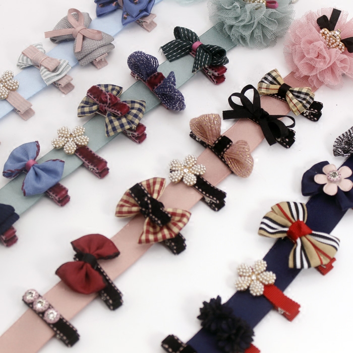 South Korean children's hair accessories Han version children hairpin girls baby full bag edge clip student butterfly twinning sea clip suit