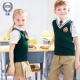 2018 mới Anh phù hợp với áo vest đồng phục học sinh tiểu học gió mùa xuân dịch vụ biểu diễn mẫu giáo - Đồng phục trường học / tùy chỉnh thực hiện váy đầm trẻ em 13 tuổi Đồng phục trường học / tùy chỉnh thực hiện