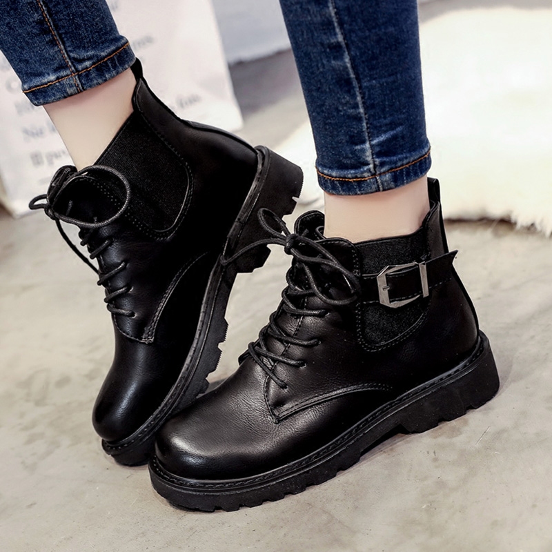 Bottes mi-saison femme   en Polyurethane - Ref 3250639 Image 3