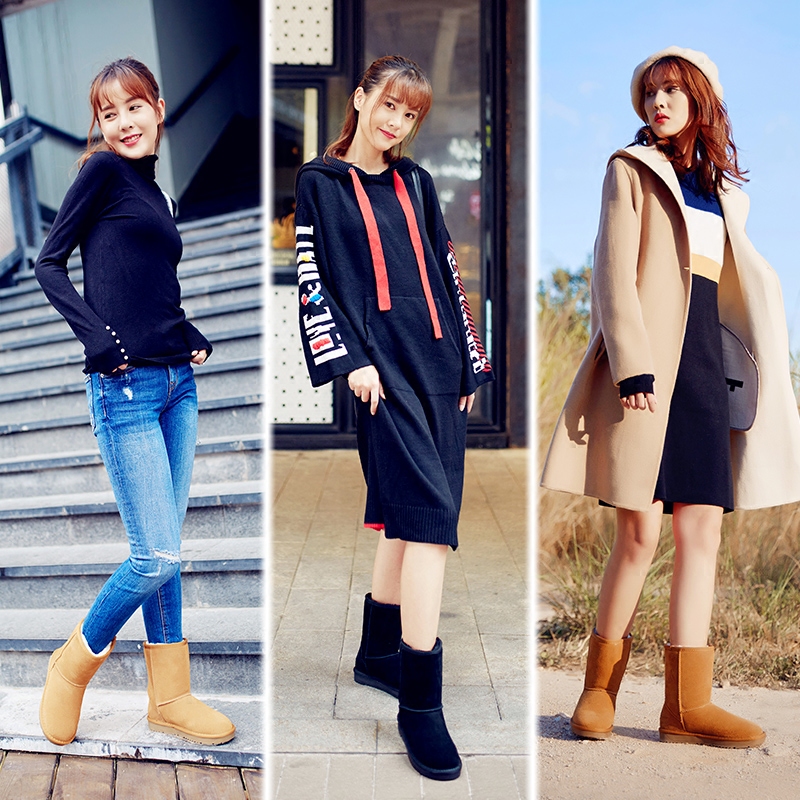 Bottes hiver pour femme en TPR  - Ref 3248261 Image 4