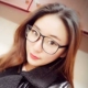 Kính gọng kính đen retro với nam và nữ cận thị kính mắt việt tín Kính khung