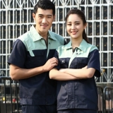 Мужской летний износостойкий тонкий комбинезон, короткий рукав