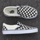 Vans SLIP-ON cờ đen trắng kẻ sọc một chân nam và nữ lười giày lười giày vải thông thường VN-0EYEBWW