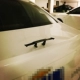 Xe phía sau cánh miễn phí đục lỗ nhỏ phía sau xe sửa đổi trang trí cá nhân spoiler vi sáng tạo nhỏ cánh sau - Sopida trên