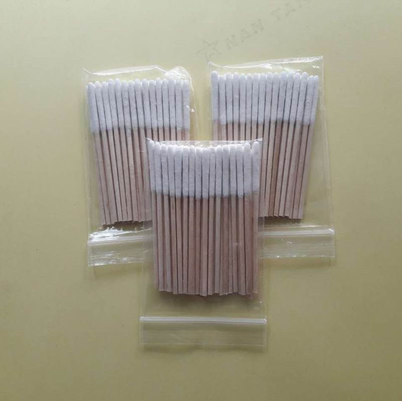 Stain Removal Liquid Cotton Stick Maintenance Liquid Special Cotton Stick Wood Rod Cotton Stick Single Head Cotton Stick Toothpick Cotton Stick Order Made Cotton Stick
