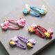 Trẻ em phụ kiện tóc long lanh Epoxy phim hoạt hình bb clip cô gái đội mũ bangs clip thẻ cô gái nhỏ clip bé tóc clip - Phụ kiện tóc dây buộc tóc vải Phụ kiện tóc