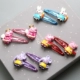 Trẻ em phụ kiện tóc long lanh Epoxy phim hoạt hình bb clip cô gái đội mũ bangs clip thẻ cô gái nhỏ clip bé tóc clip - Phụ kiện tóc
