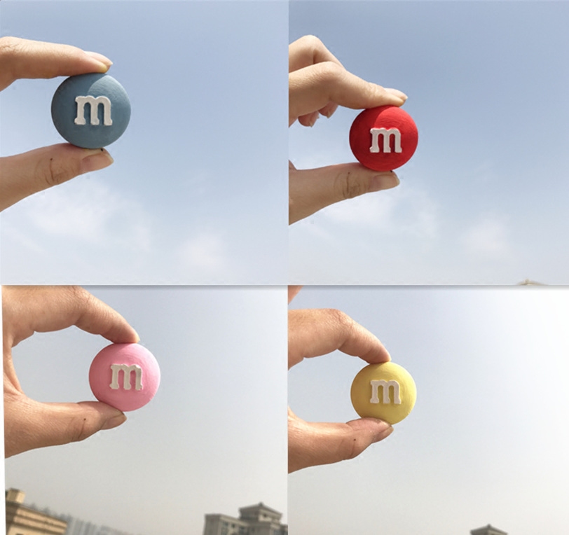 Car Perfume Aromatherapy Cute M Bean Chocolate Car Air Vent Car Clip Car Interior Decoration Expansion Stone Ornament Female