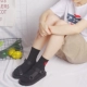 Hàn Quốc ulzzang mảnh lớn thêu tình yêu Harajuku rắn màu nữ ống vớ thể thao ngọt ngào vớ vớ cotton