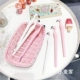 Ins Bắc Âu flamingo máy tính để bàn nhỏ đồ trang trí cô gái trái tim mềm giấc mơ tưởng tượng màu hồng trang trí bút bút đạo cụ ảnh