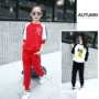 Giải phóng mặt bằng 2019 cô gái xuân mới thiết lập cho bé trai hai mảnh màu cotton áo phao trẻ em mùa đông