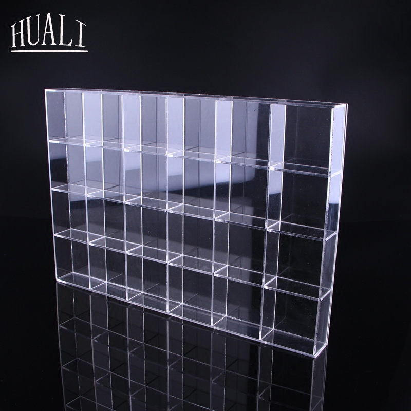 Jewelry storage box lattice plate Transparent Acrylic lattice partition plate Jewelry Buddha beads display box Loose beads accessories